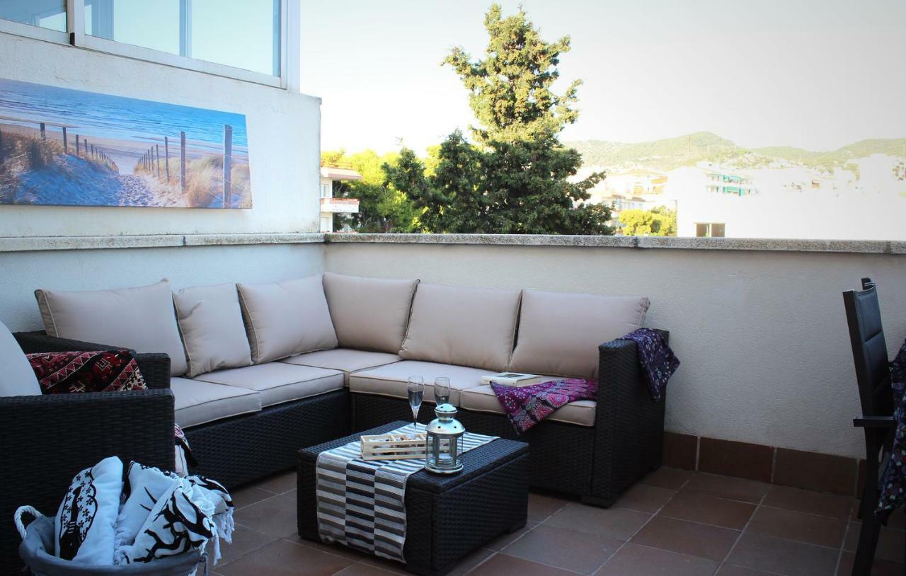 Апартаменты Sitges Atico 2 Min A Playa San Sebastian Экстерьер фото